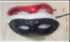 Mask Sequin wholesale product – Party Masks, SKU PP-955